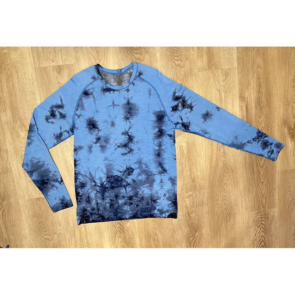 Lululemon Metal Vent Tech Long Sleeve Shirt 2.0 Blue‎ Size L